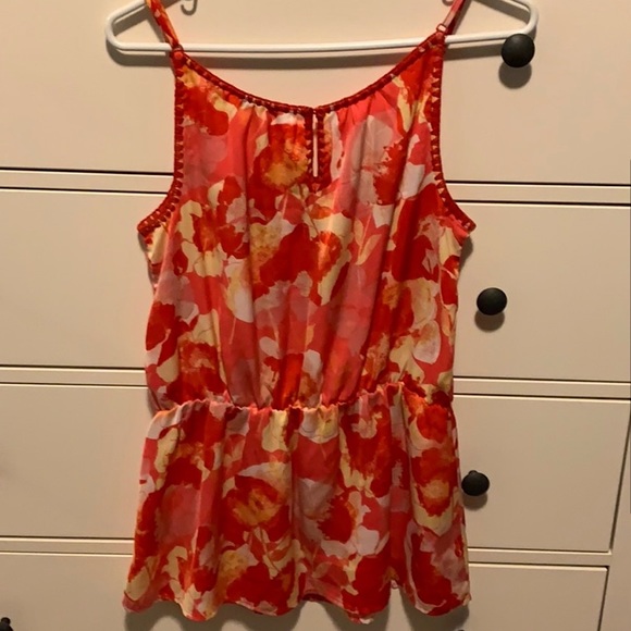 RW&CO Floral Tank - M - Picture 2 of 2
